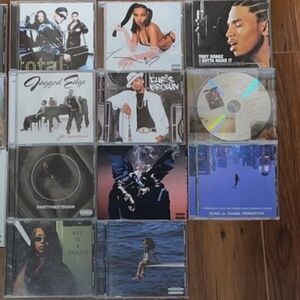 Collection of RnB/Hip Hop/Pop music cds